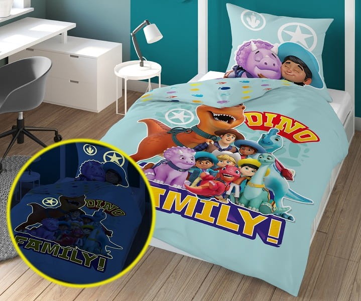 Pościel Dziecięca Świecąca W Ciemności 160x200 cm. DIN-01