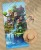 Ręcznik Plażowy 70x140 cm. 100 % Bawełna WZ92 KLOCKI