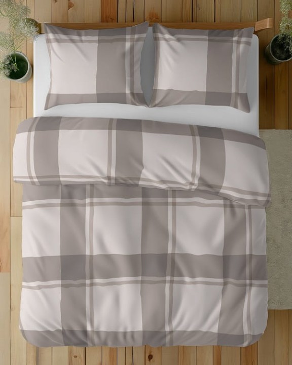 Ekskluzywna Pościel Z Bawełny Satynowej 220x200 cm. 5218-B