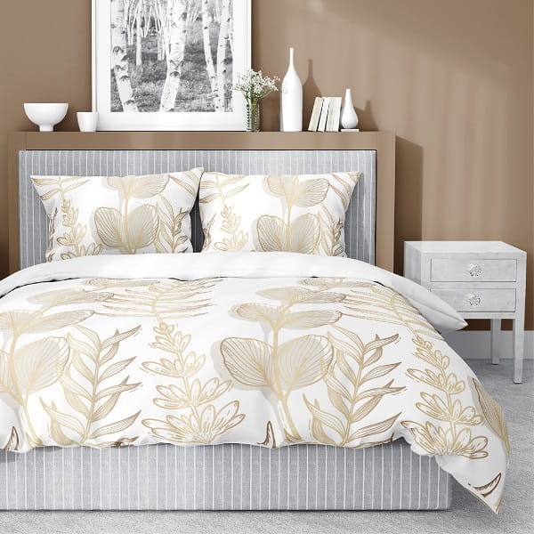 Ekskluzywna Pościel Z Bawełny Satynowej 160x200 cm. 5477-B