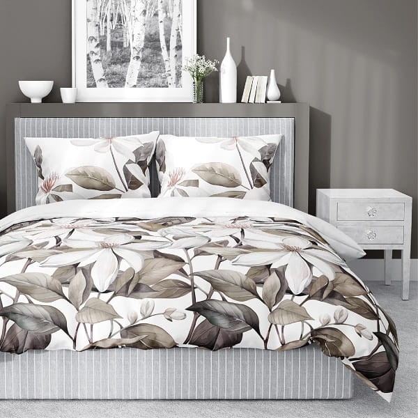 Ekskluzywna Pościel Z Bawełny Satynowej 160x200 cm. 5481-B