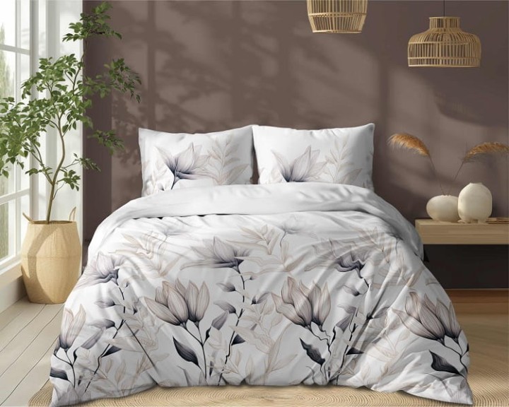 Komplet Pościeli Bawełnianej 220x200 BAWEŁNA 100 % 5494-A