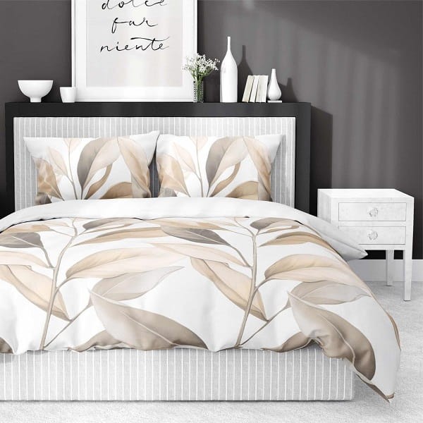 Ekskluzywna Pościel Z Bawełny Satynowej 160x200 cm. 5057-B