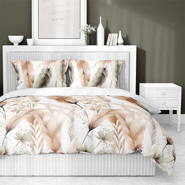 Ekskluzywna Pościel Z Bawełny Satynowej 160x200 cm. 5541-A