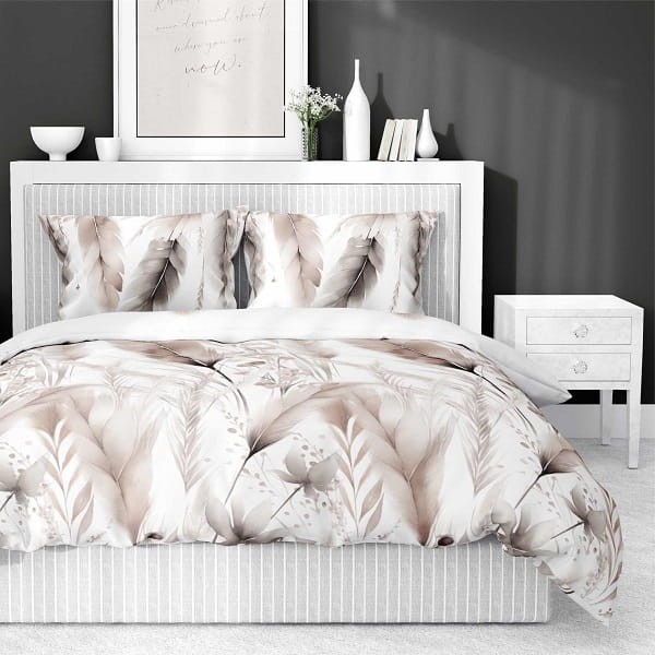 Ekskluzywna Pościel Z Bawełny Satynowej 220x200 cm. 5541-B