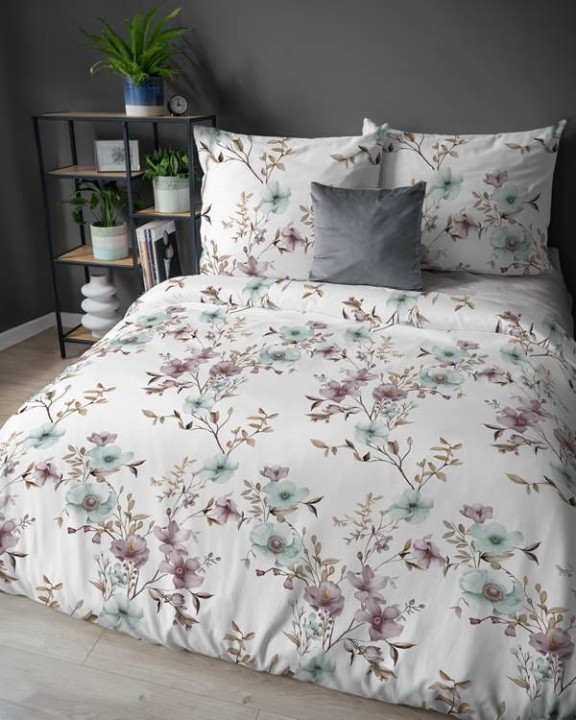 Pościel Flanelowa 160x200 cm. 100 % Bawełna 5635-B