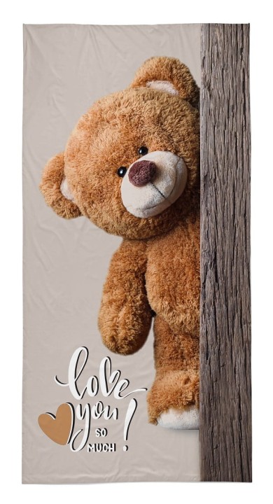 Ręcznik Plażowy 70x140 cm. 100 % Bawełna WZ83 MIŚ