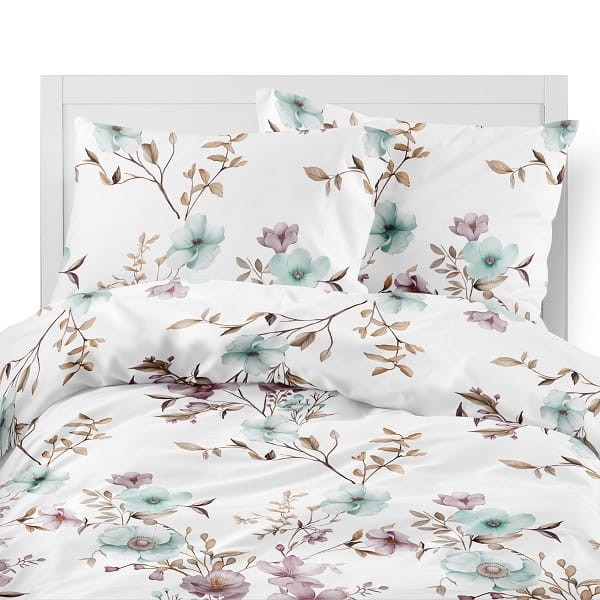 Pościel Flanelowa 160x200 cm. 100 % Bawełna 5635-B