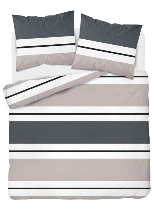 Pościel Bawełna Satynowa 220x200 cm. Pasy 5219-A