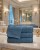 Komplet 3- Ręczników Bawełnianych 70x140 cm. 550gsm Blue VTO-03