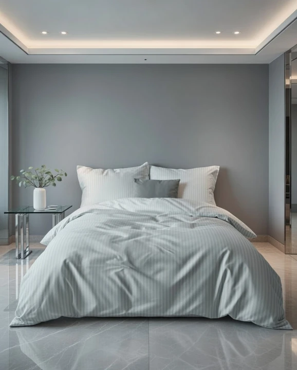 Luksusowa Pościel Modern Luxury Bawełna Satynowa 220x200 cm. Miętowy