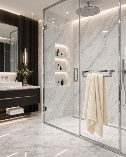 Komplet Ręczników Kąpielowych 3szt 70x140 cm Bawełna Ecru Gruby 600 GSM